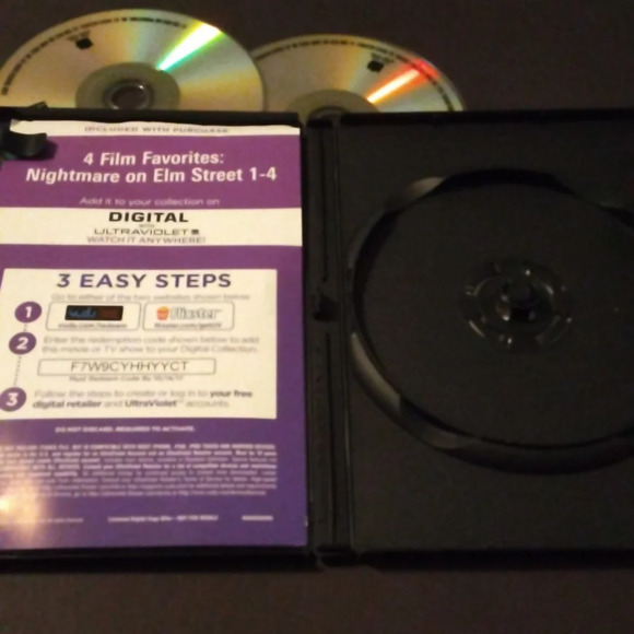 FREDDY KRUEGER A NIGHTMARE ON ELM STREET 1-4 FRIGHTMARE DVD COLLECTION (2000) - Picture 9 of 10